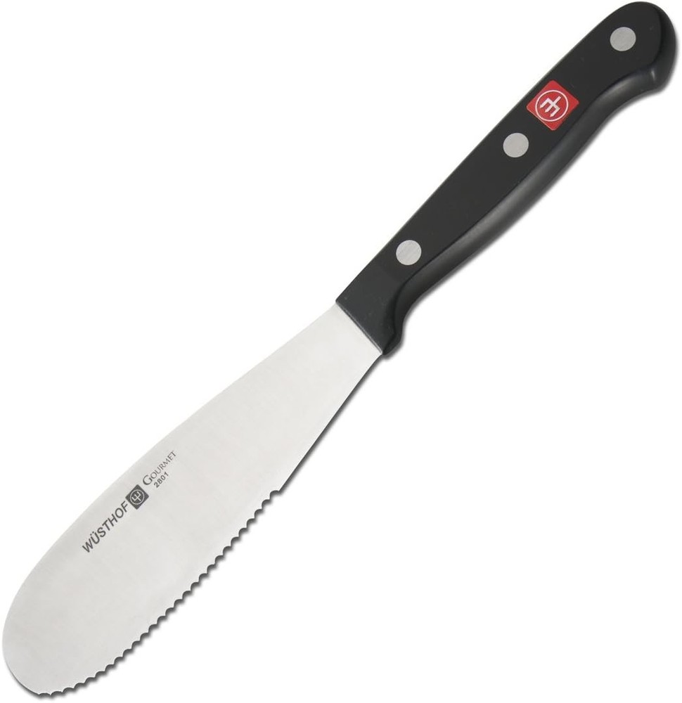 Gourmet 5" Spreader Knife,Black