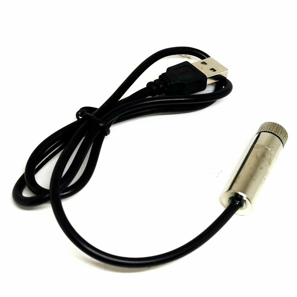 Adjustable 638nm 100mw Dot/Line/Cross Red Laser Module with USB Interface 1240