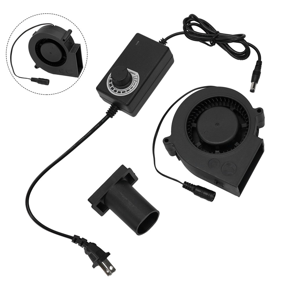Powerful Airflow for Charcoal Grills 9733 DC Blower with Speed Controller