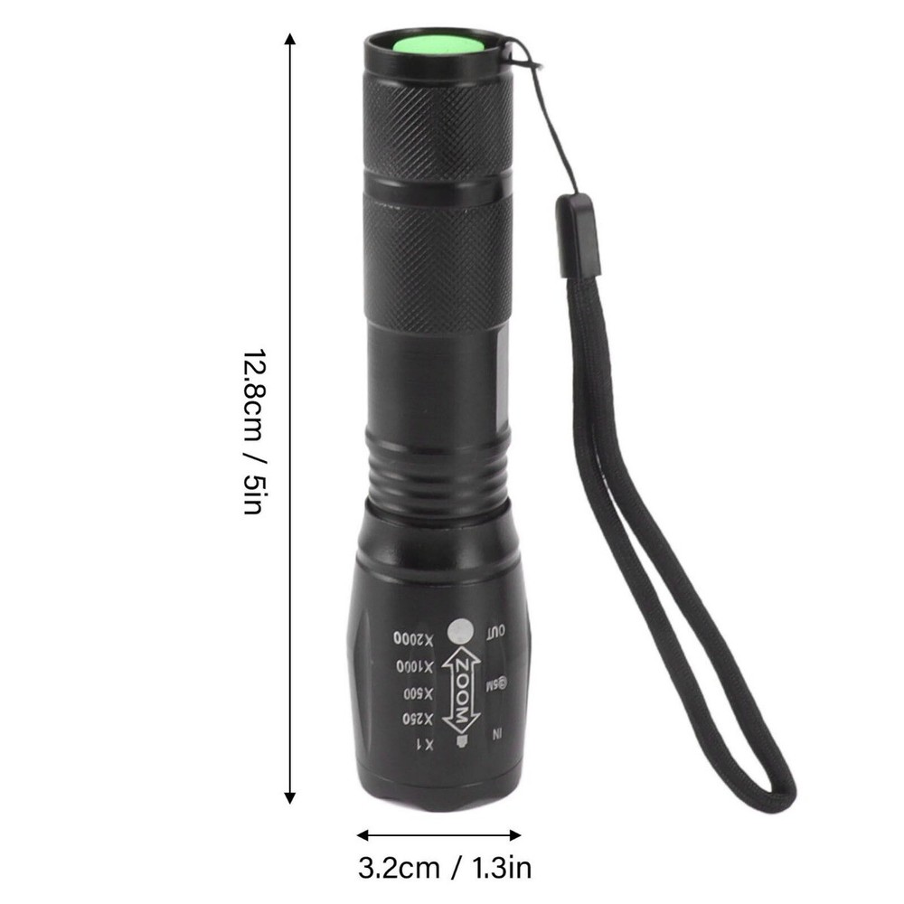 LED FlashLamp Waterproof Rechargeable (IL/RT6-19807-LEDFLASHLIGHT-NOB)