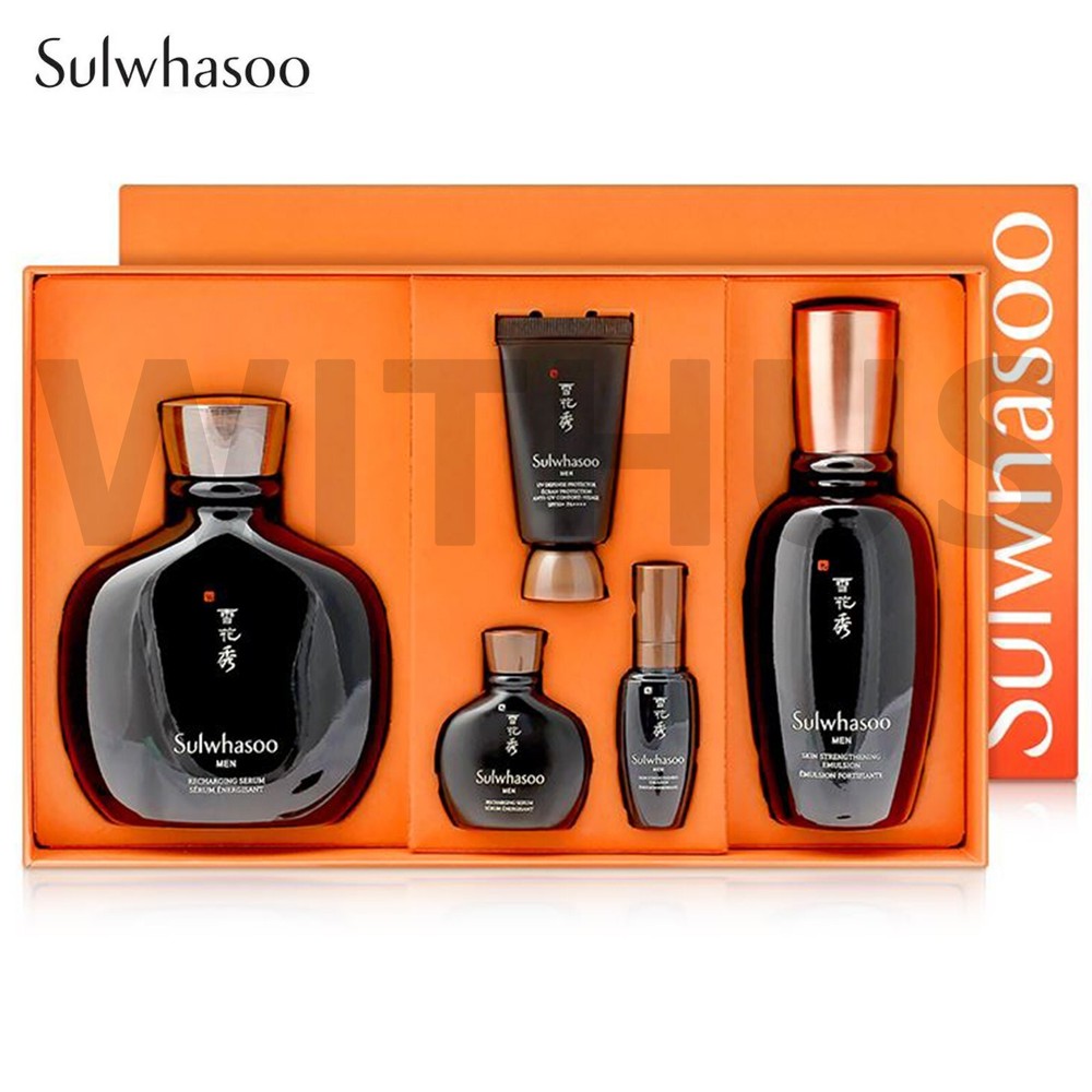 Sulwhasoo Men Inner Charming Serum Emulsion Set Daily Routine 본윤 데일리 루틴