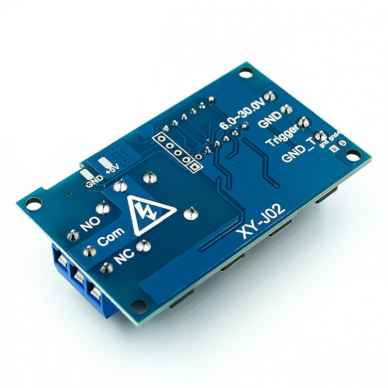 Digital LED Trigger Delay Cycle Timer Control Switch Relay Module Micro USB 5V