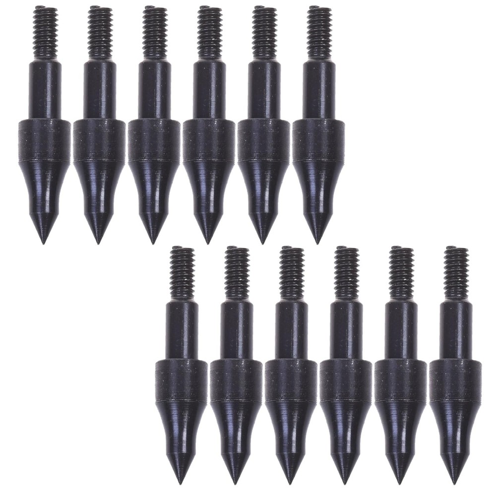 Cosmos 12 Pcs Screw-in Archery Bullet Points Arrow Tips Target...