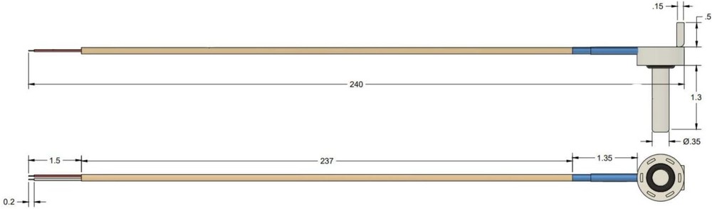 Pentair 520272 Replacement Temperature Sensor with 20FT Cable – 2-