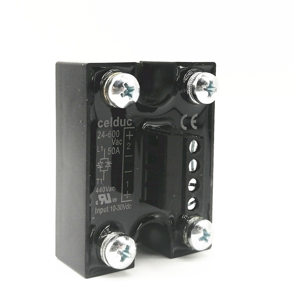 Celduc solid state relay SCB865600 50A 24-600VAC