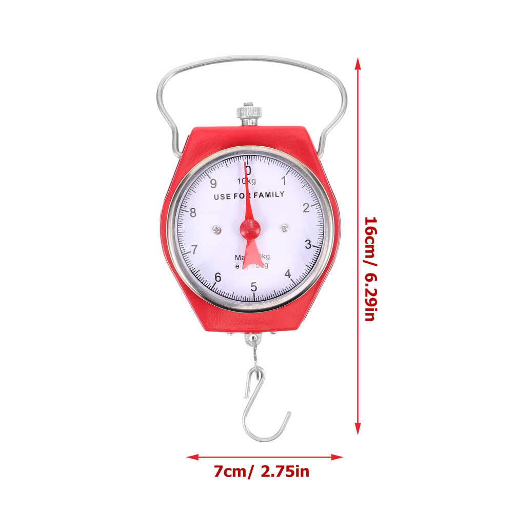 Mechanical Hanging Scale Spring Dial Weight Mechanical Spring Scale 10kg