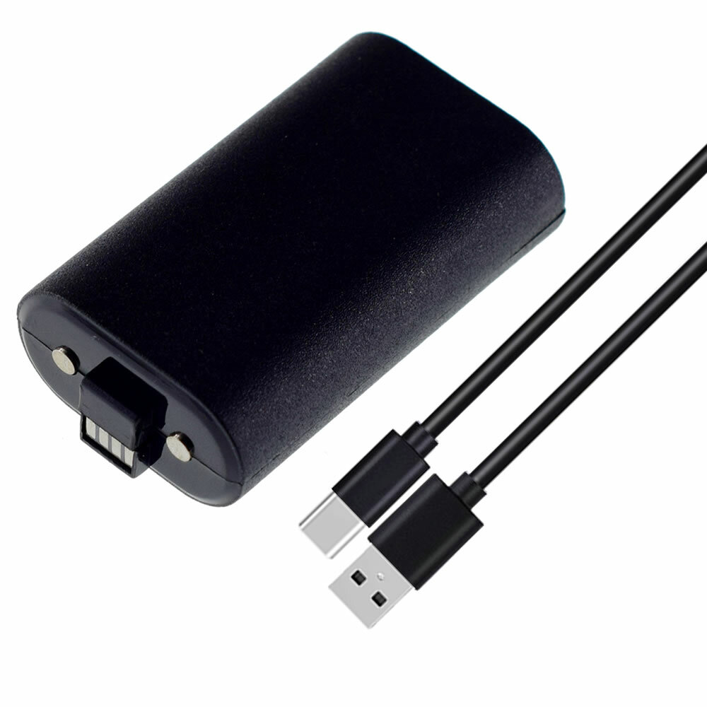 Rechargeable Battery Pack For Xbox Series X/s Wireless Controller + Usb-C Cable
