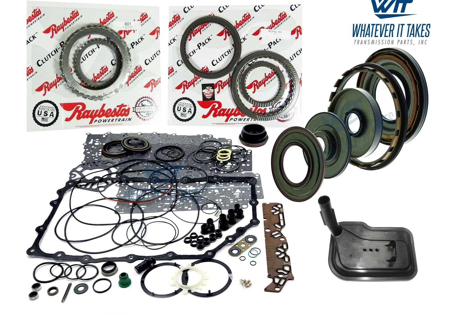 GM 6L80 Transmission ​Rebuild Master Kit W Steels Piston Kit & Filter 2006-Up