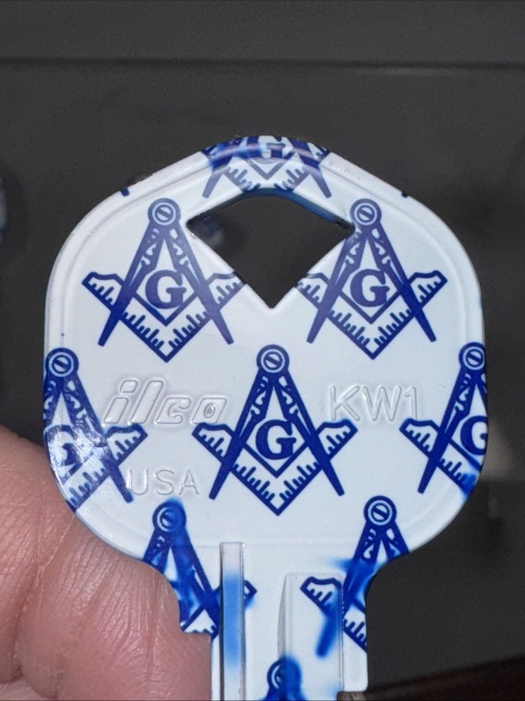 3- MASONIC LODGE DESIGN BLANK KEYS
