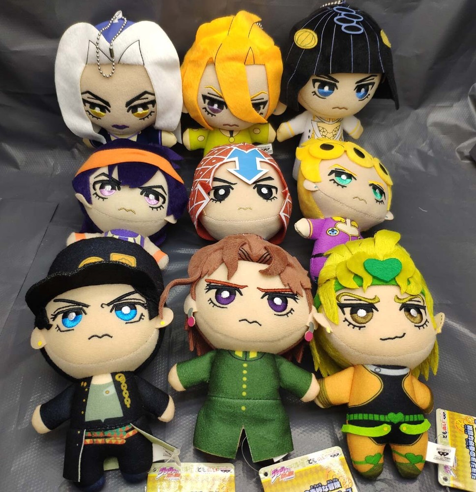 JoJos Bizarre Adventure Golden Wind Buccellati Abbacchio Fugo Plush toy