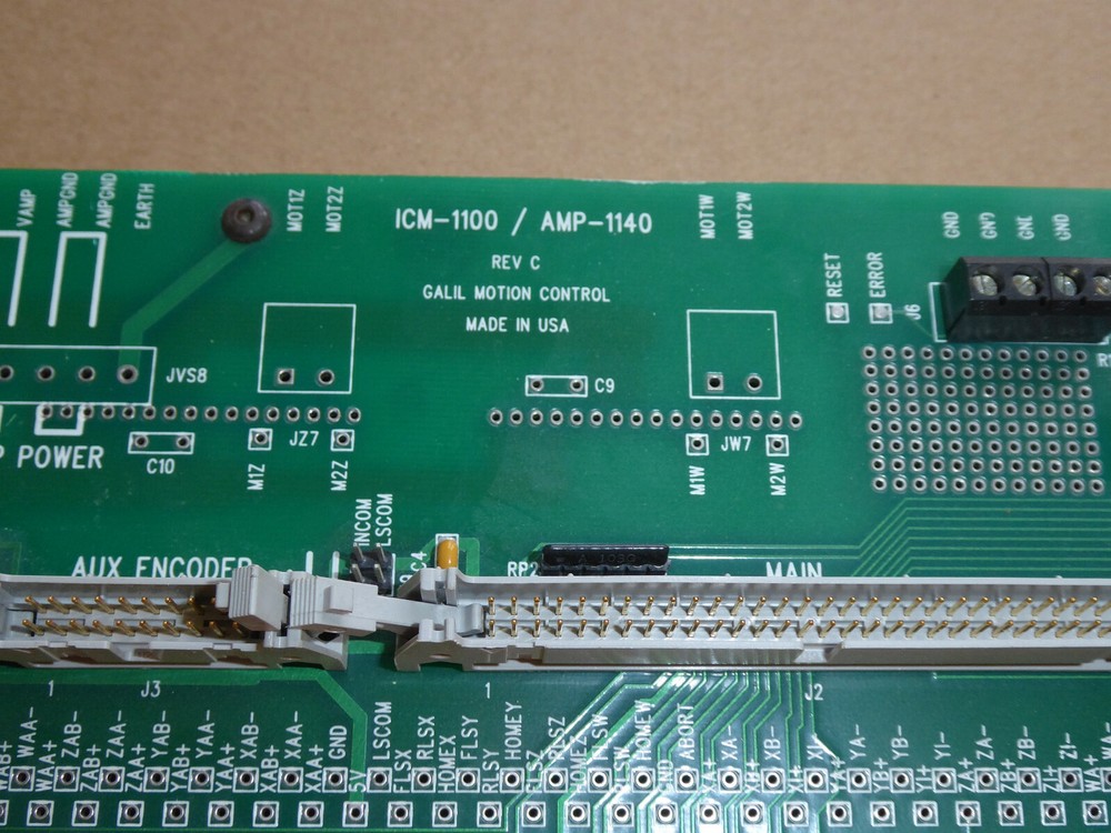 Galil ICM-1100 AMP-1140 Motion Controller Interface for DMC Controllers