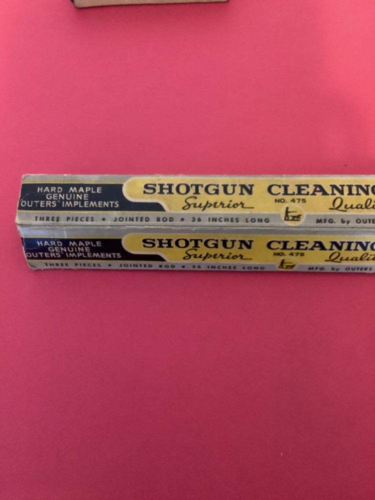 EMPTY Superior  Cleaning Rod Box Only Vintage
