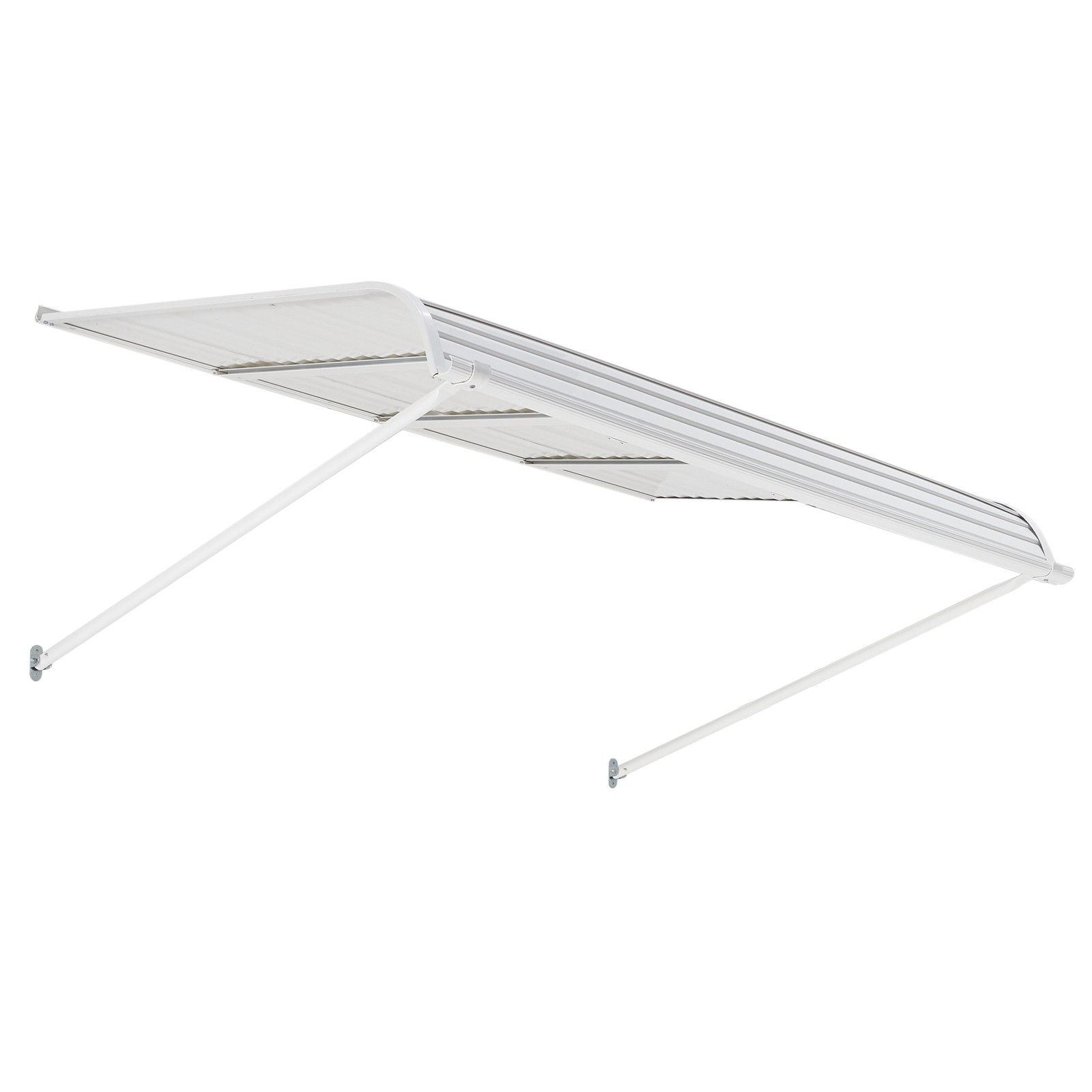 Window Awning Door Canopy 60x42 in Aluminum Alloy Front Door Awnings Anti-Rust