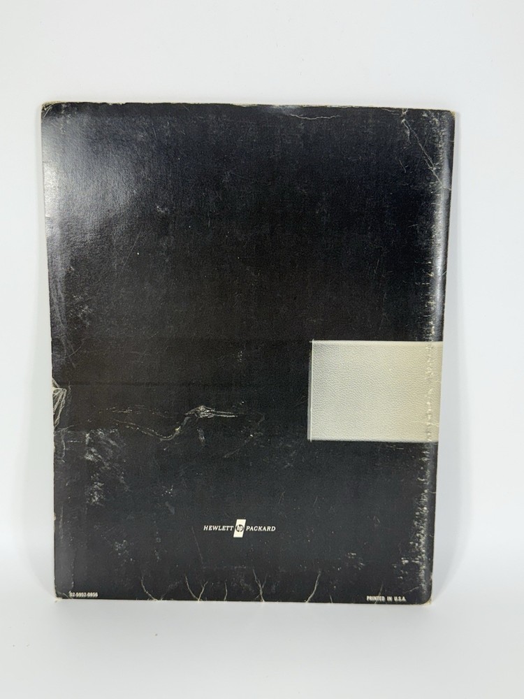 HP 5501A Laser Transducer System Products Presentation Folder Data Sheets