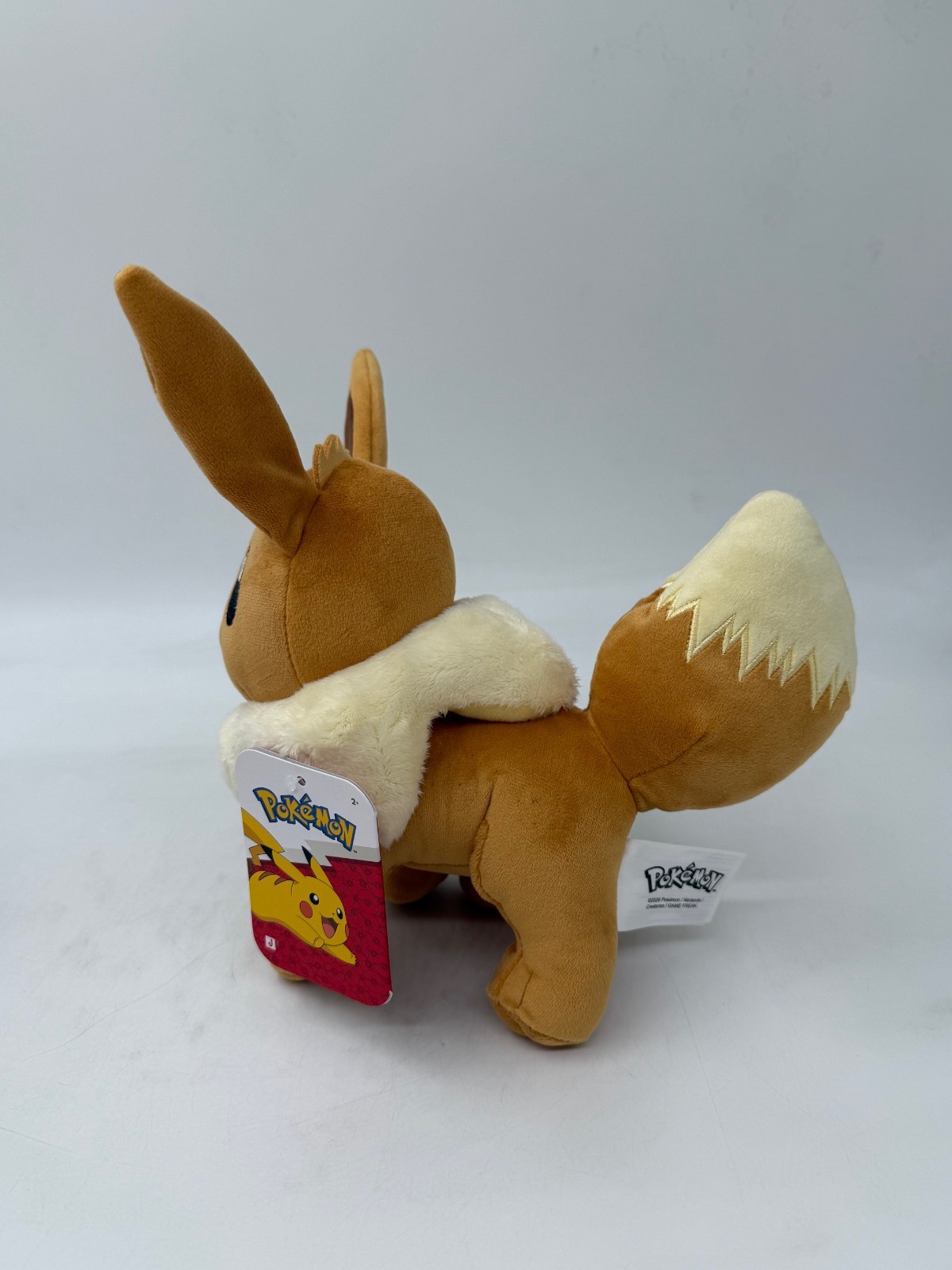 Jazwares Pokémon Soft Plush 8" Eevee New with Tag
