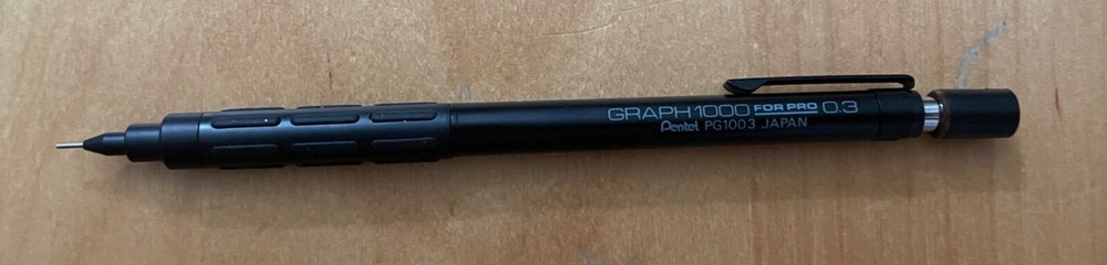 Pentel Graph 1000 for Pro PG1003 0.3mm Mechanical Pencil