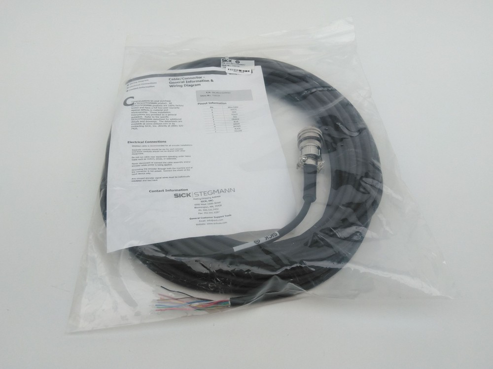 Sick DOL-MS10-G20MMA2 Encoder Cable 20m, 7102134
