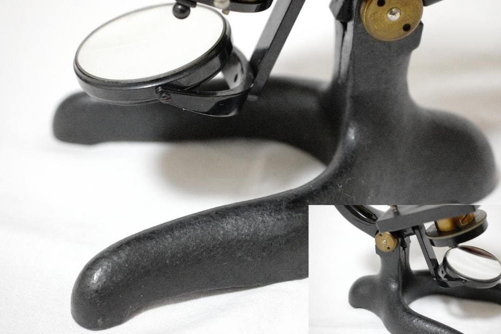 Antique Microscope Olympus “Mizuho” Microscope Height: approx. 28 cm