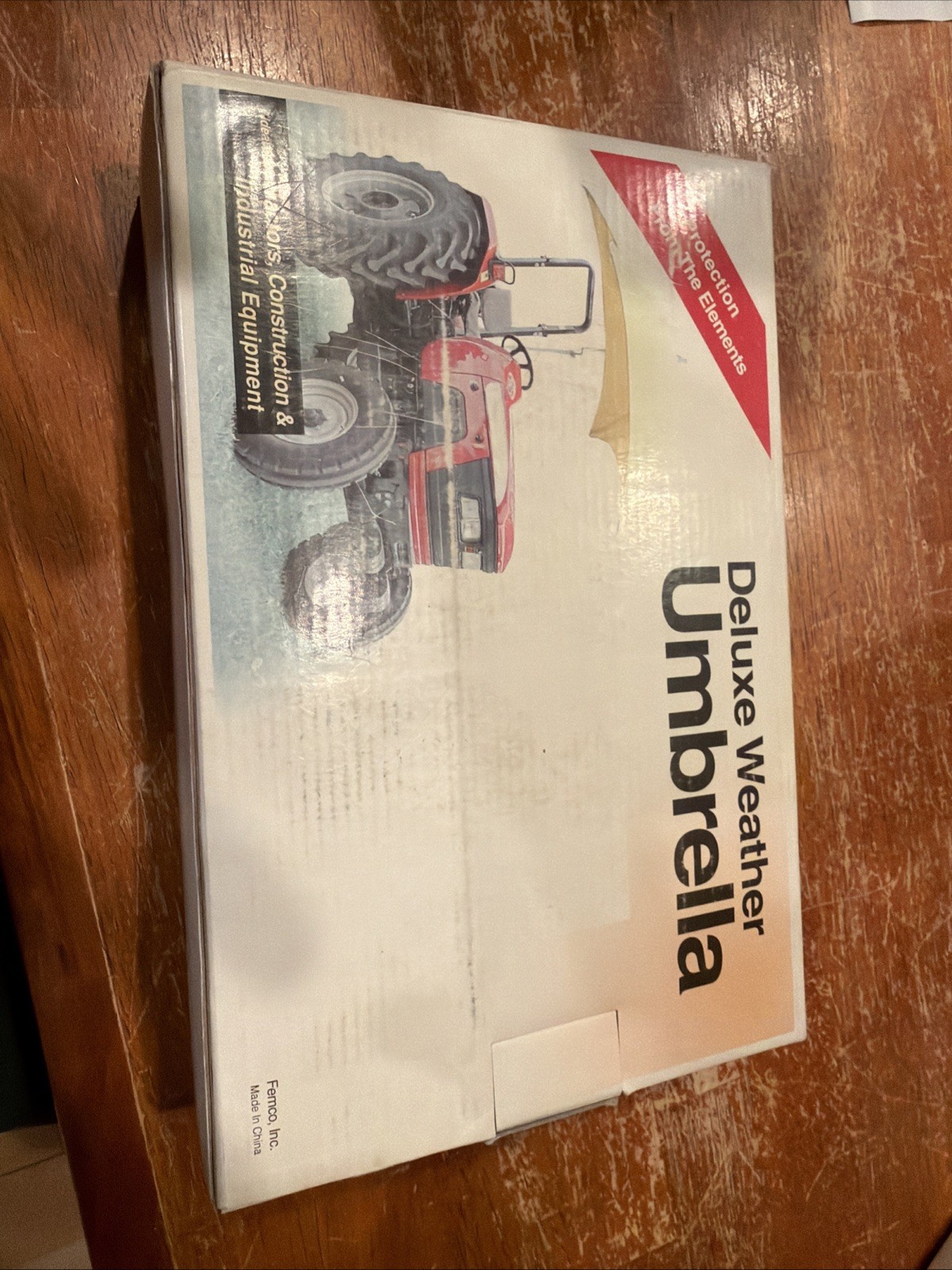 Deluxe Weather Umbrella 2014 Replacement Yellow For Tractors