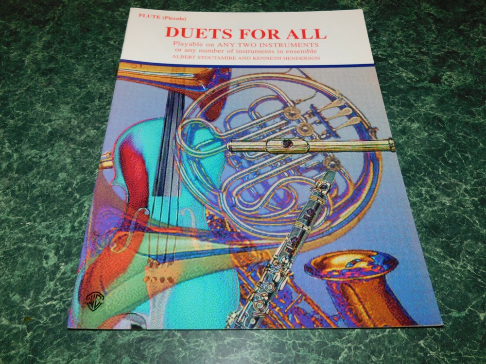 Duets for All Flute Piccolo by Albert Stoutamire