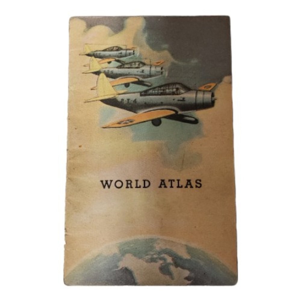 Pre WW2 Mini World Atlas Guide Pamphlet