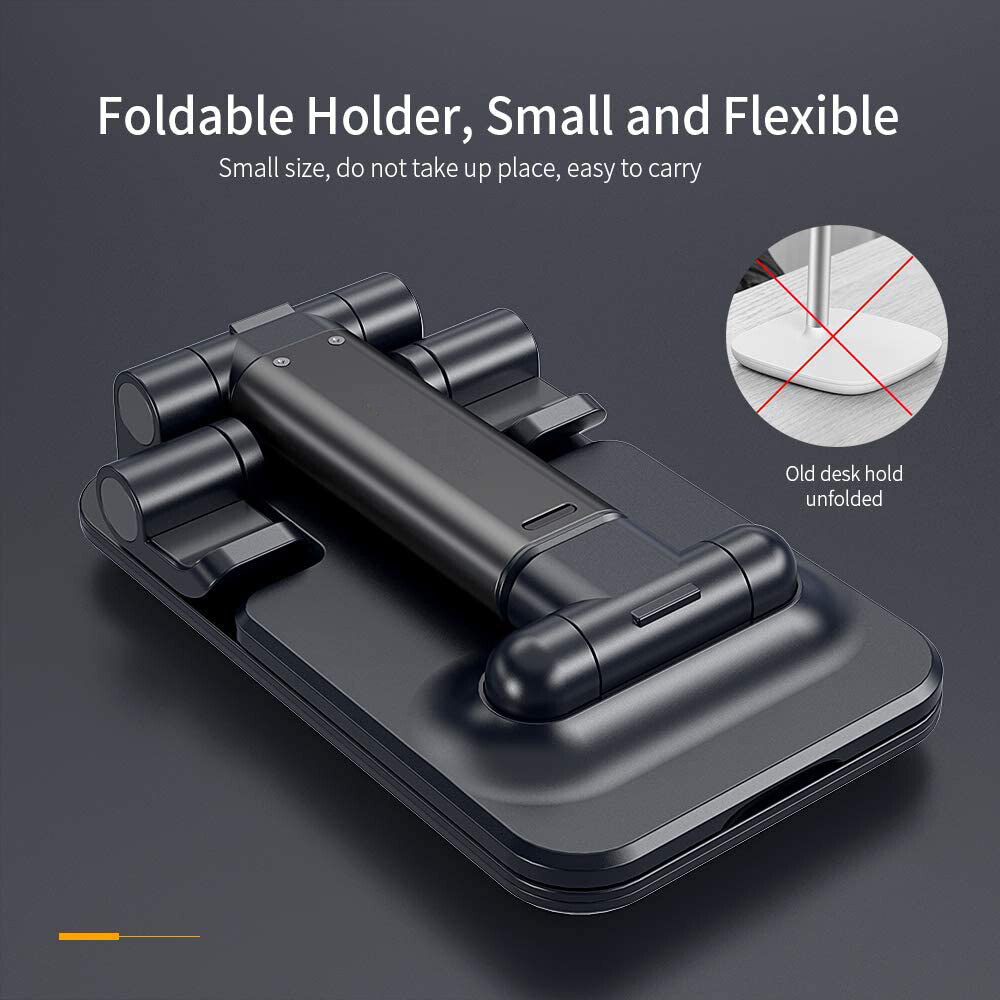 Foldable Universal Adjustable Tablet Stand Cell Phone iPad iPhone Desktop Holder