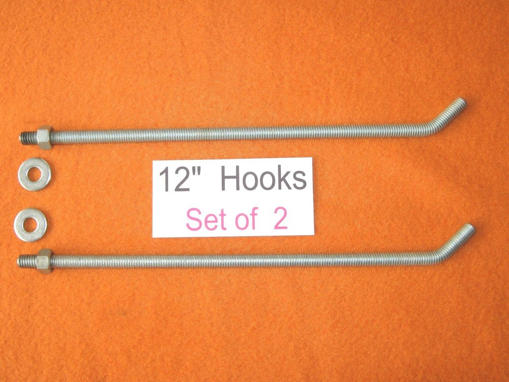 Bicycle Storage Hooks - Garden Tool Hooks - Garage Organizer Hooks