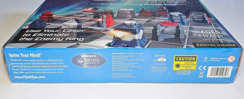Thinkfun Laser Chess Strategy Game New