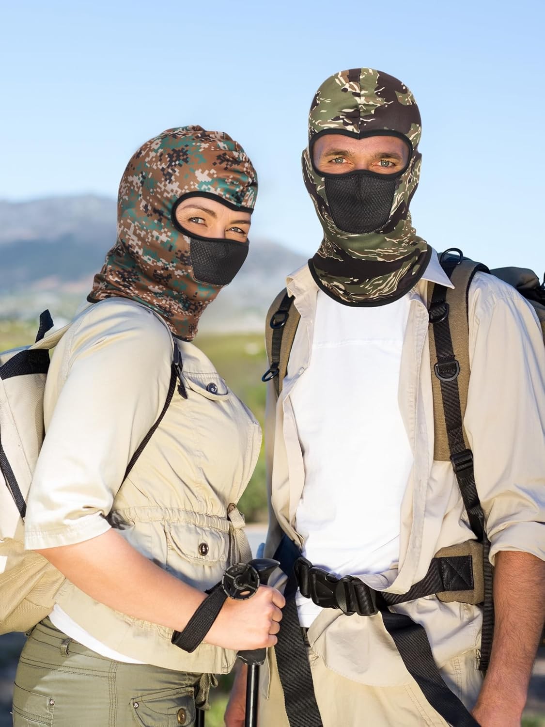 9 PCS Mascaras para el sol UV mascara Sun pasamontañas pasamontana cubre cara