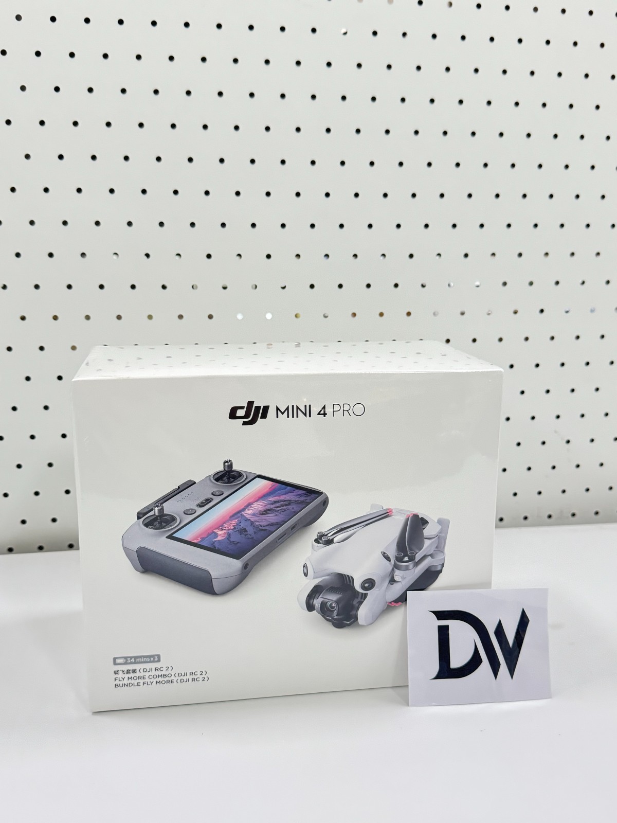 [NEW] [IN STOCK] DJI Mini 4 Pro Fly More Combo Drone (DJI RC 2 + 3 Batteries)