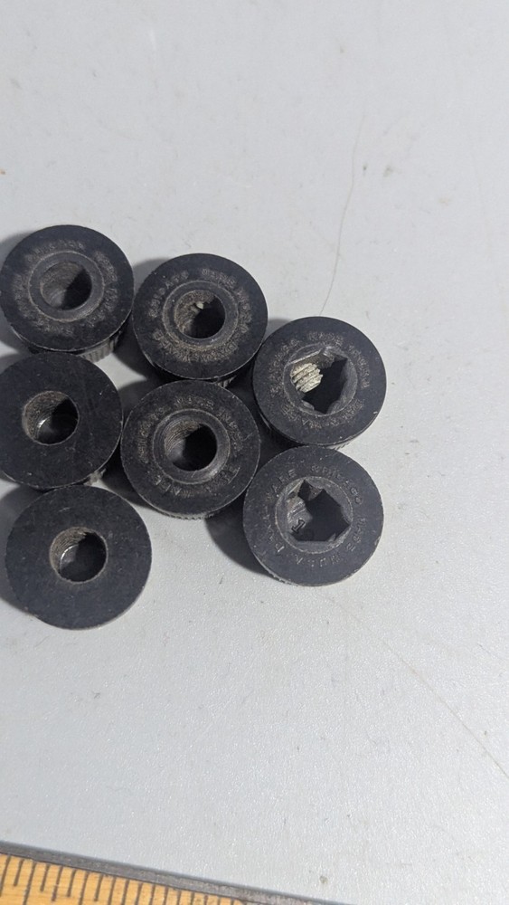 Vintage Daka Ware Chicago Radio Control Knob Lot Pointer Knobs Bakelite Ham