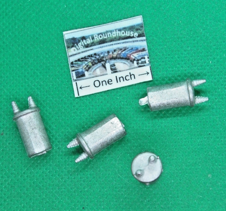 Showcase Miniatures  Power Pole Transformers Only - Description Below