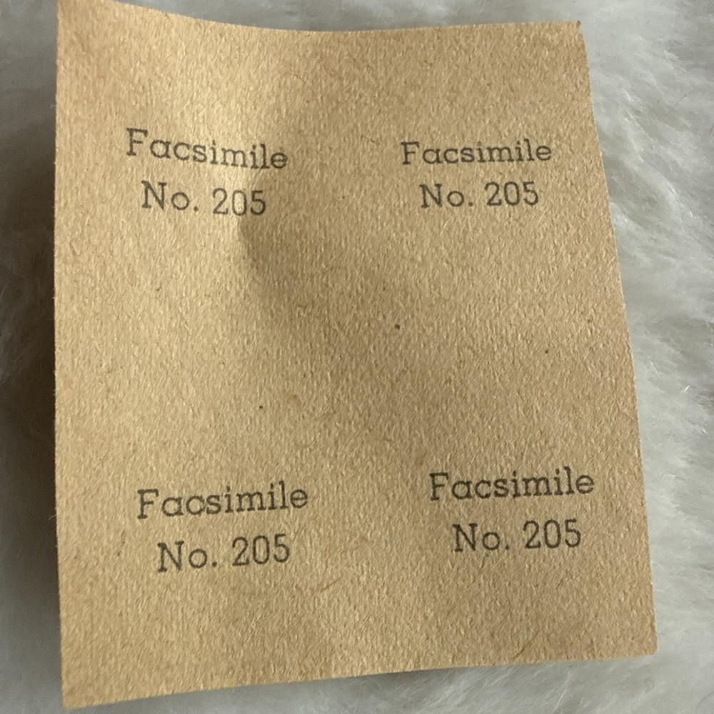 (4) Uncut CSA Confederate States Five Cent Stamps Facsimile