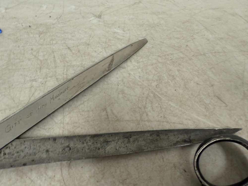 2x Robinson & McCrary Tailor Shears – Vintage Sewing Scissors – Sharp Blades
