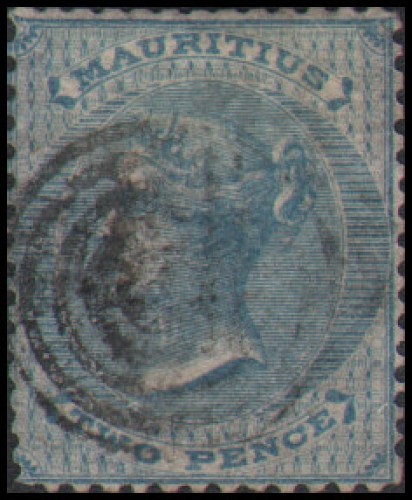 Mauritius #25 Used