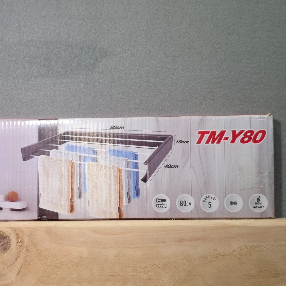 Wall Mounted Collapsible Drying Rack New In Box