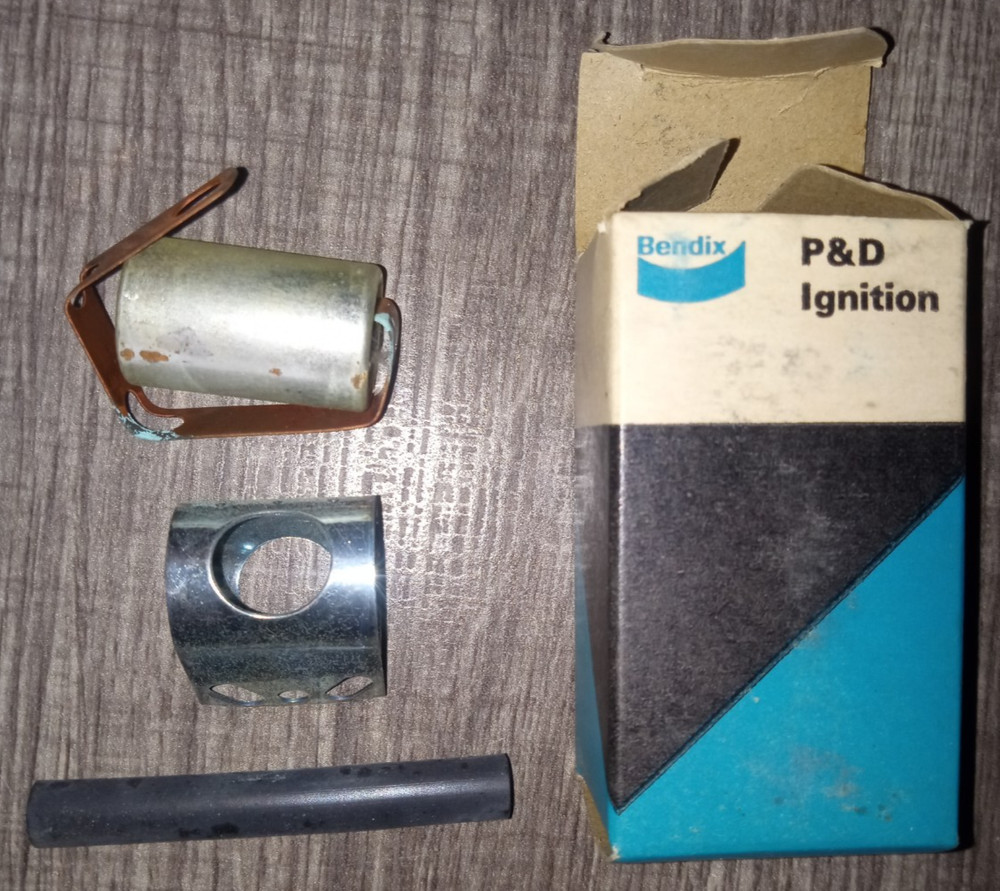 NOS Vintage Bendix P & D Ignition AUC - 123 Condenser