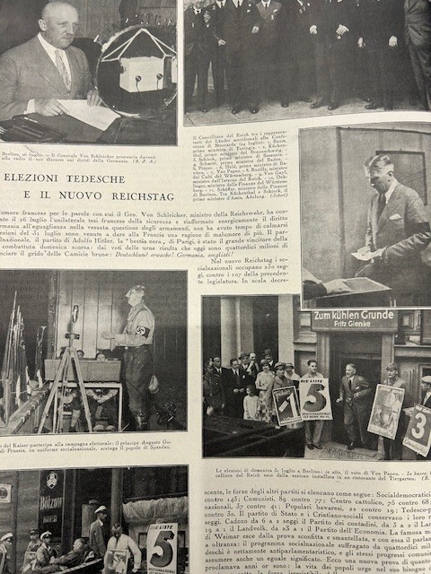 2 L'Illustrazione Italiana 31 32 1932 HISTORICO DOCTRINE FASCISMO MUSSOLINI DUCE