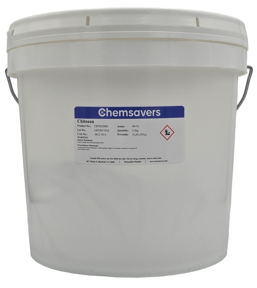 Chitosan, 90+% (Deacetylated), 2.5kg