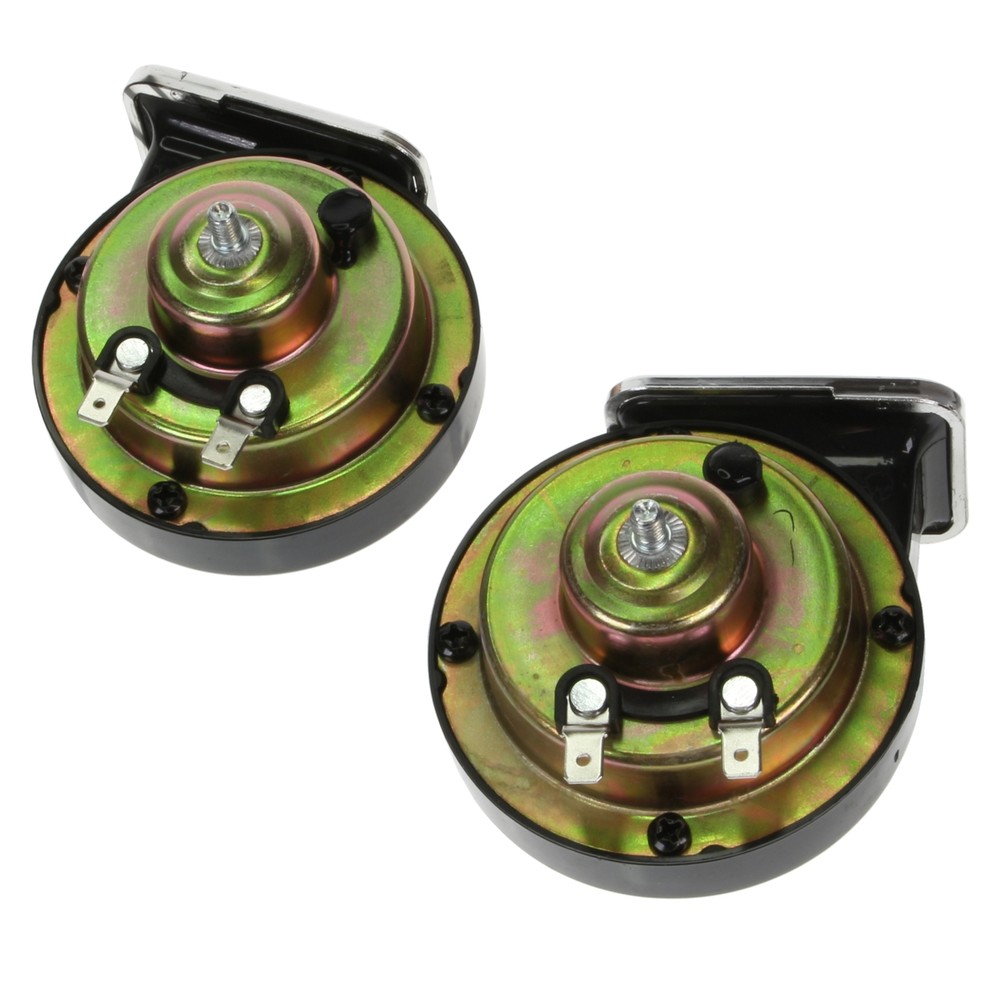 12V High Note Single/Twin Terminal Electromagnetic Horn Kit / Mounting Bracket