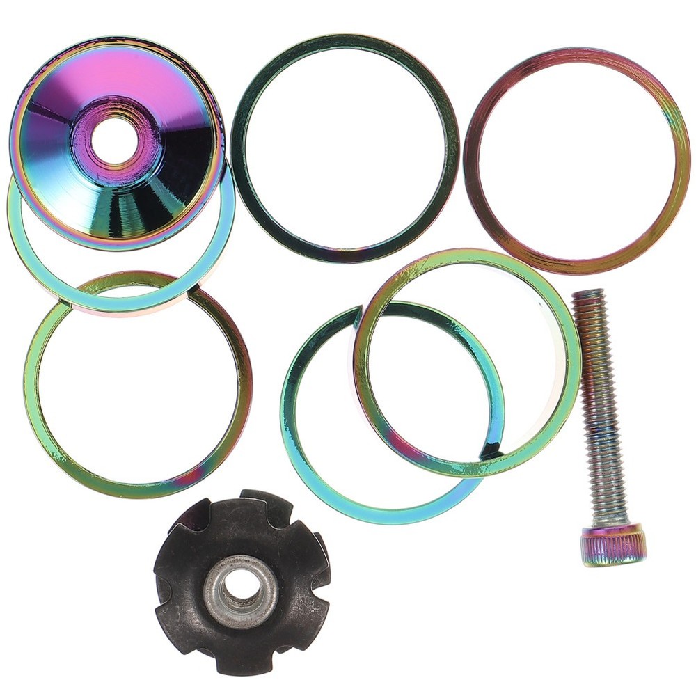 Replaceable Headset Gasket Bike Front Fork Conical Stem Spacers Bicycle Supply