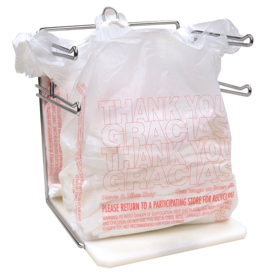 New T-Shirt Carry-Out Bags - 11.5" x 6.5" x 22" (1,000 ct.) (FREE SHIPPING)