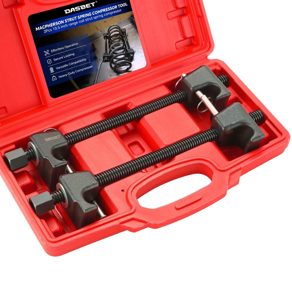 DASBET Macpherson Strut Spring Compressor Tool Kit 2PCS Coil Spring Compresso...