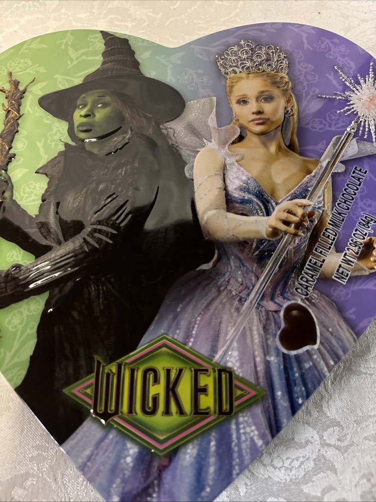 Wicked Valentine Tin featuring Elphaba & Glinda Empty Universal Studio 2025