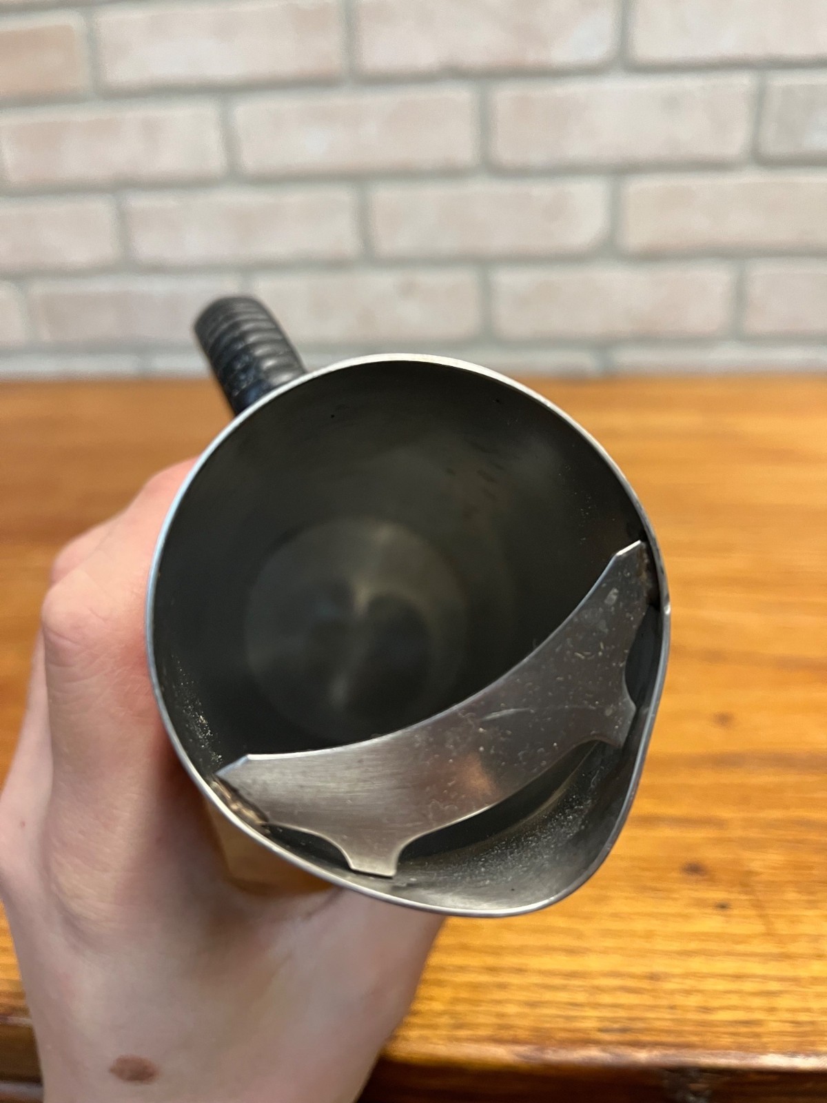 Vintage 1960s MCM Swedish Nils Nisbel Gabis Stainless Steel Pitcher Cocktail