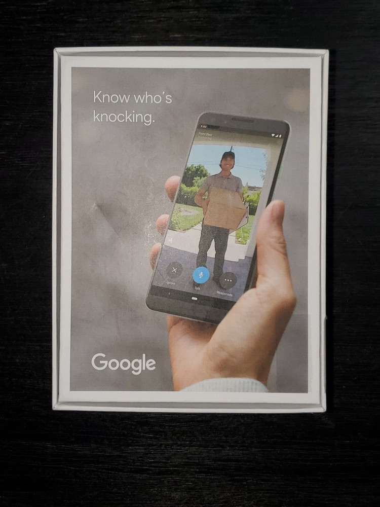 Google Nest Hello NC5100US Wired Doorbell (Empty Box only)