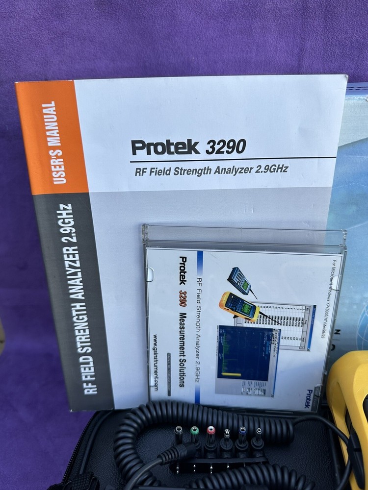 Protek 3290 2.9GHz RF Signal Strength Analyzer
