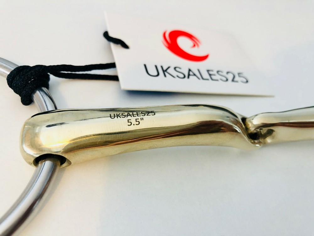 Loose Ring Snaffle Single Jointed Bit GS & SS (UKSALES25®) *SAME DAY DISPATCH*