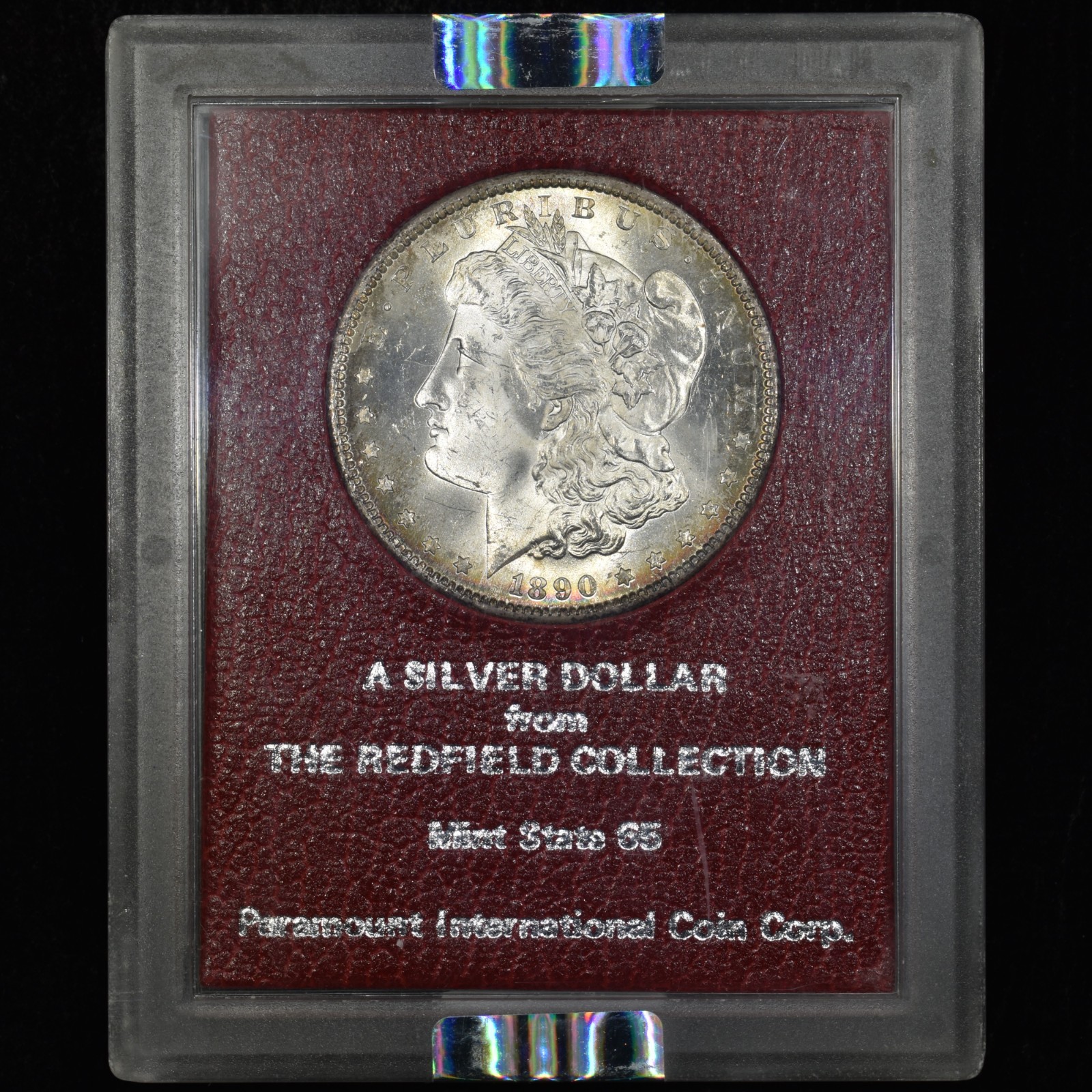 1890-S $1 MORGAN SILVER DOLLAR ✪ REDFIELD HOARD ✪ NGC MS-63 COLLECTION PARAMOUNT