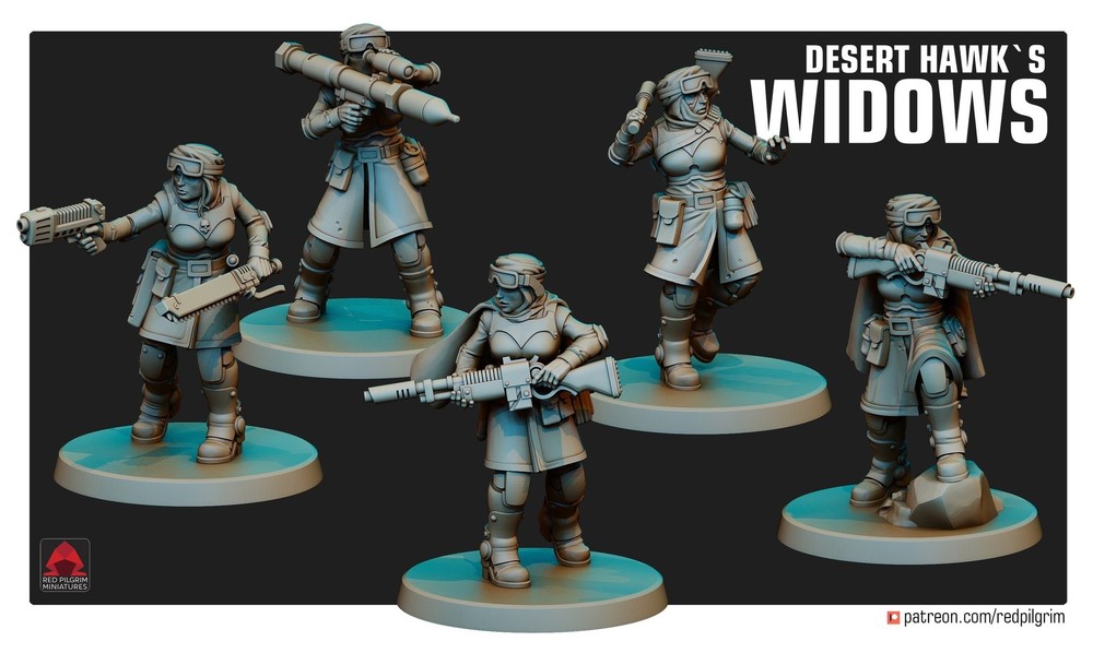 DESERT HAWKS WIDOWS